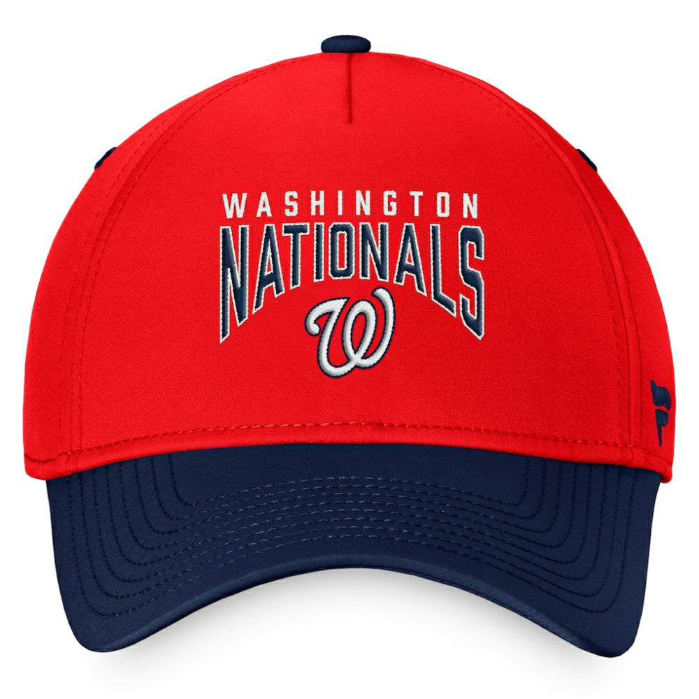 MLB Washington Nationals Fanatics Stacked Logo Flex Hat