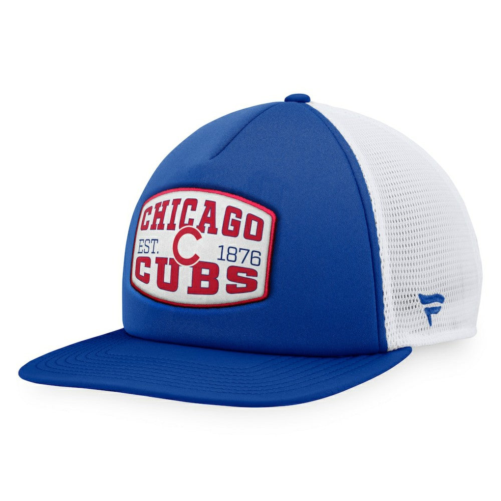 MLB Chicago Cubs Fanatics Foam Front Patch Trucker Snapback Hat