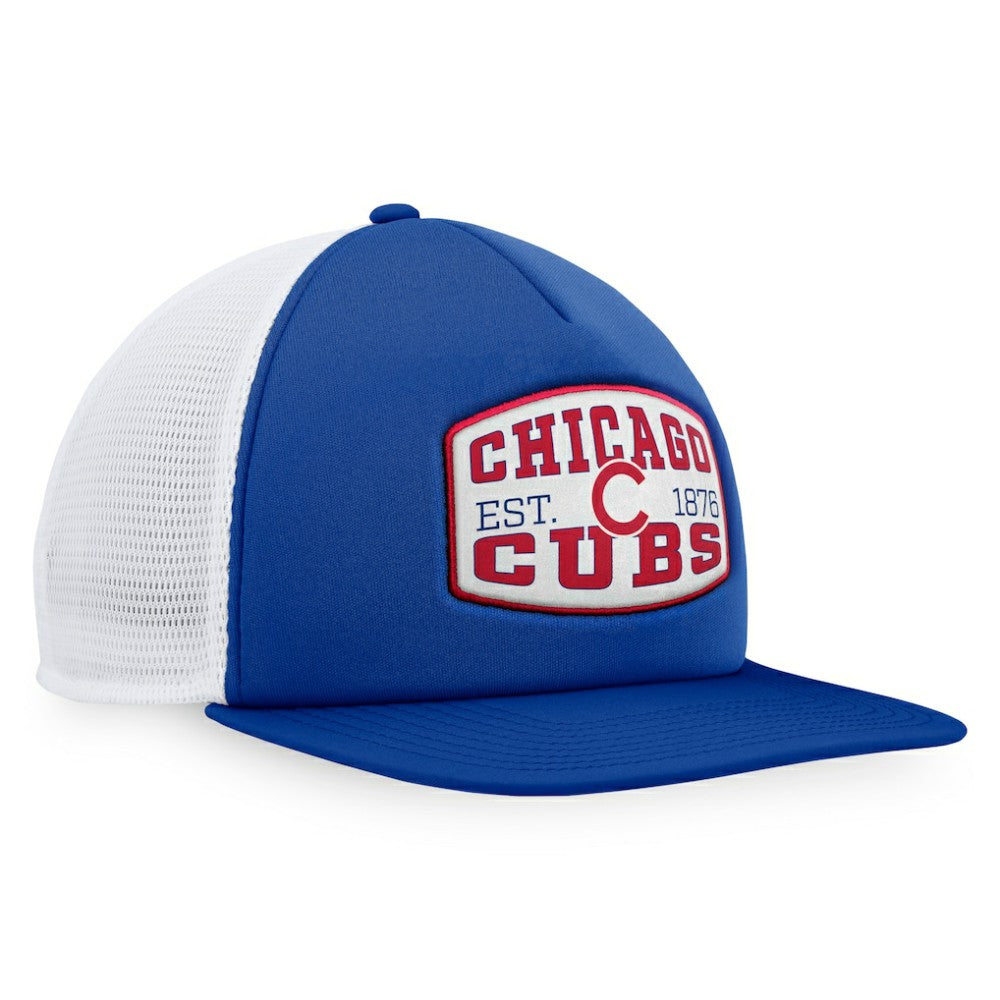MLB Chicago Cubs Fanatics Foam Front Patch Trucker Snapback Hat