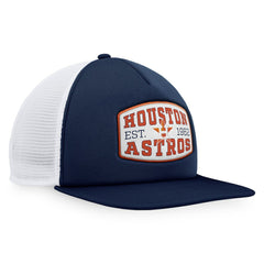 MLB Houston Astros Fanatics Foam Front Patch Trucker Snapback Hat