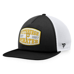 MLB Pittsburgh Pirates Fanatics Foam Front Patch Trucker Snapback Hat