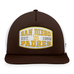 MLB San Diego Padres Fanatics Foam Front Patch Trucker Snapback Hat