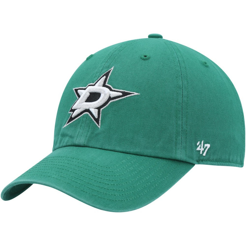 NHL Kelly Green Dallas Stars '47 Clean Up Adjustable Hat
