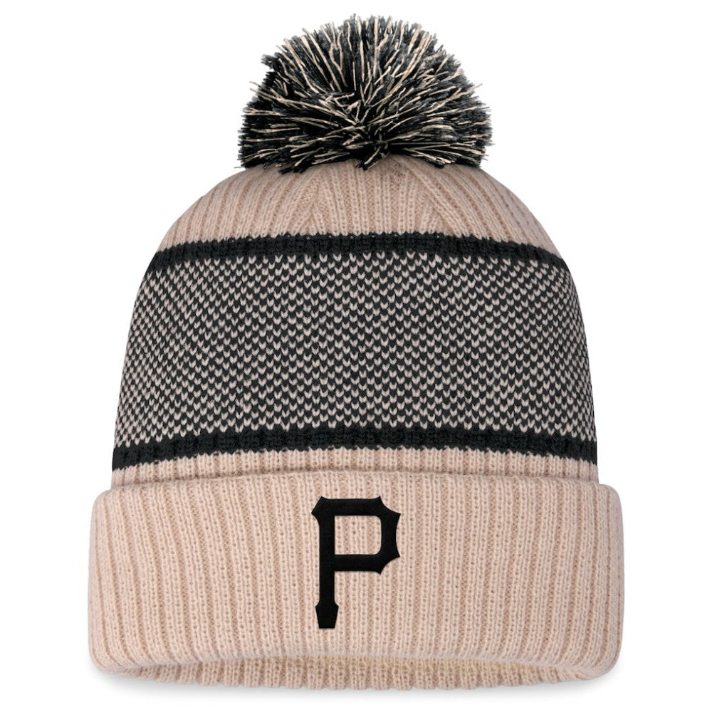 MLB Pittsburgh Pirates Fanatics Women's Cuffed Knit Hat with Pom