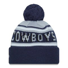 Youth Gridiron Classics Main Cuffed Knit Hat with Pom - Dallas Cowboys