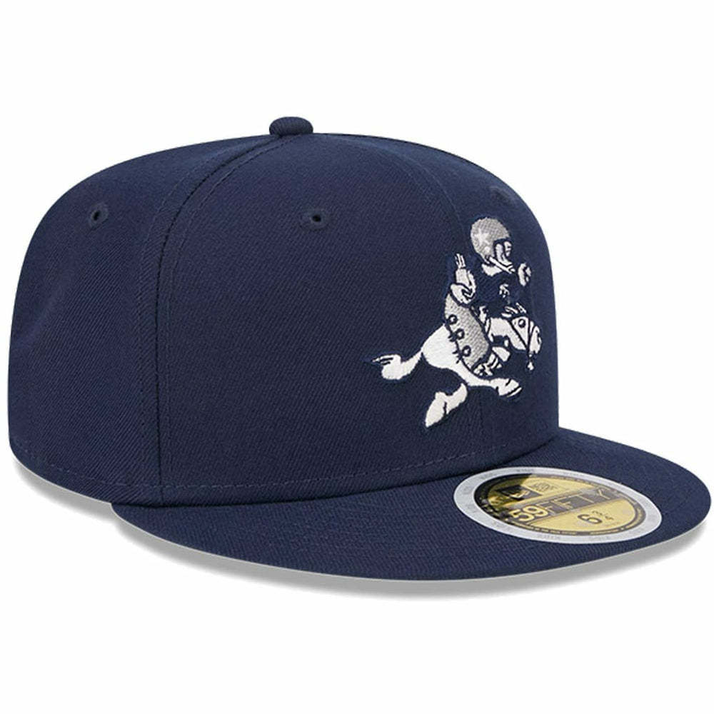Youth 1966-69 Gridiron Classics Retro Joe Throwback Logo Main 59FIFTY Fitted Hat - Dallas Cowboys