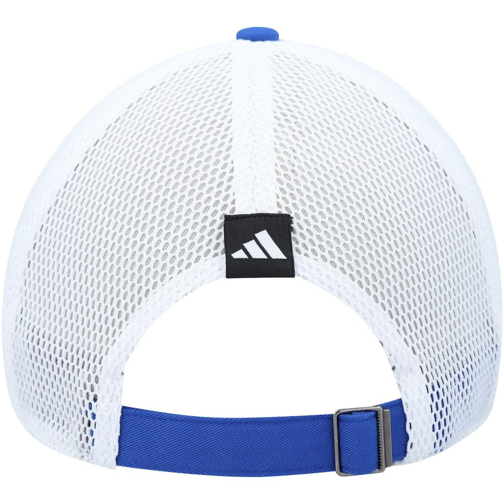 NHL Blue San Jose Sharks adidas Color Pop Trucker Adjustable Hat