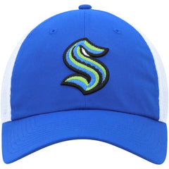 NHL Blue Seattle Kraken adidas Color Pop Trucker Adjustable Hat