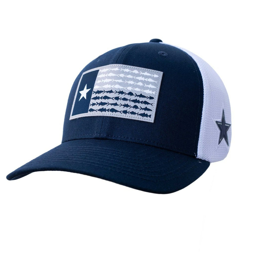 Fish Flag Texas Flex Hat - Dallas Cowboys