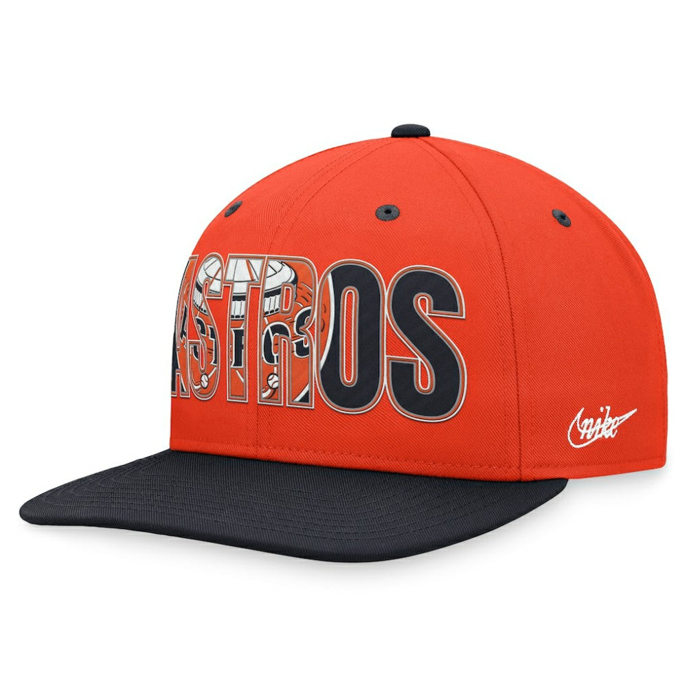 MLB Houston Astros Nike Cooperstown Collection Pro Snapback Hat