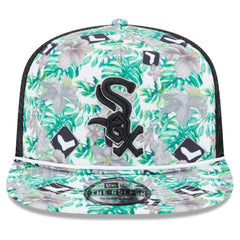 MLB Chicago White Sox New Era Tropic Floral Golfer Lightly Structured Snapback Hat