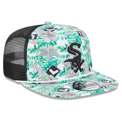 MLB Chicago White Sox New Era Tropic Floral Golfer Lightly Structured Snapback Hat