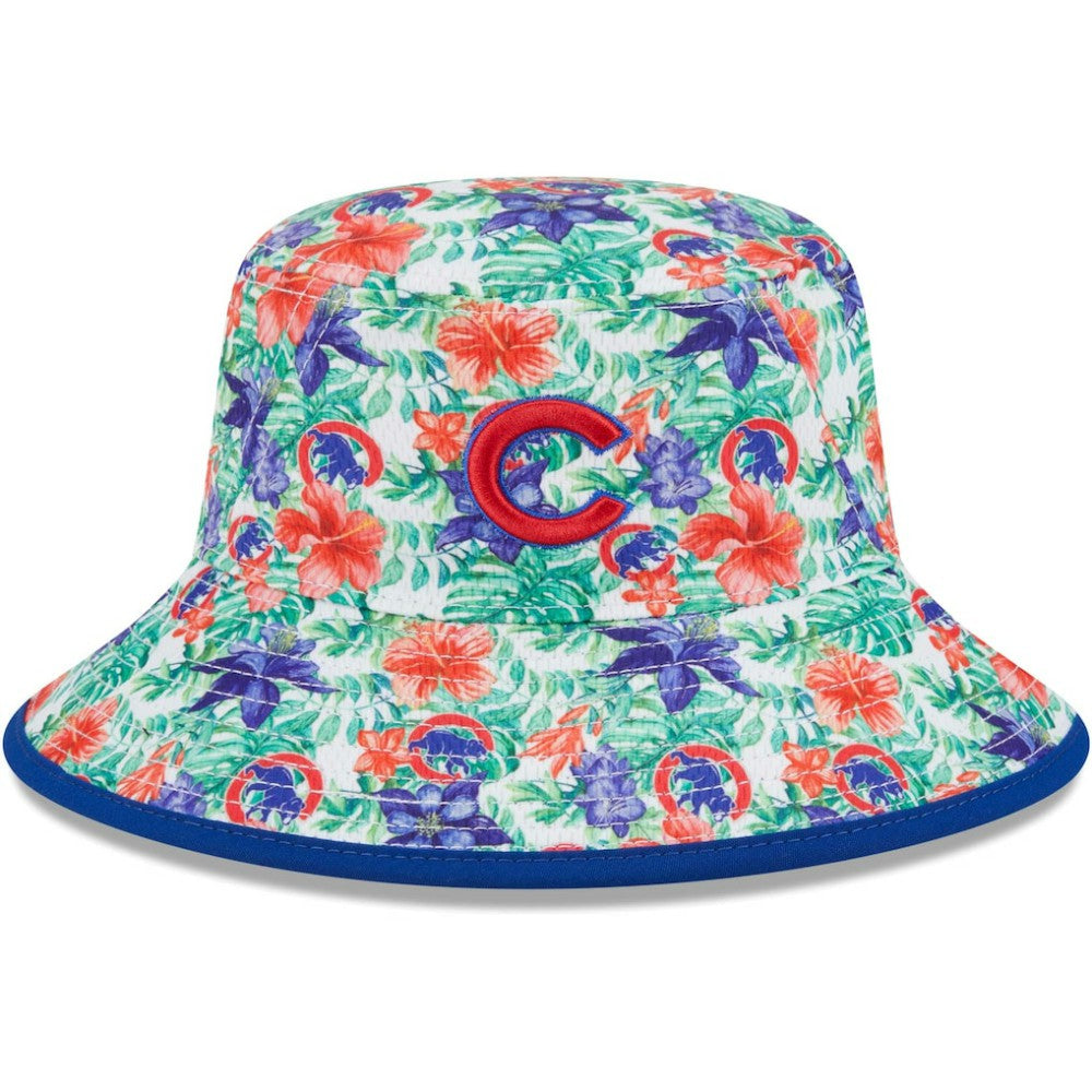 MLB Chicago Cubs New Era Tropic Floral Bucket Hat