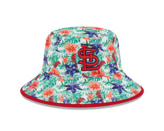 MLB St. Louis Cardinals New Era Tropic Floral Bucket Hat