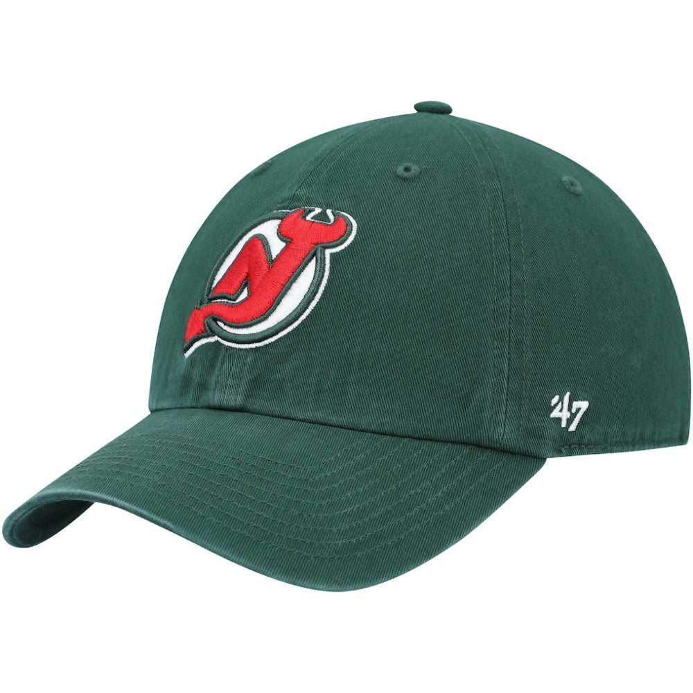 NHL Green New Jersey Devils '47 Clean Up Adjustable Hat