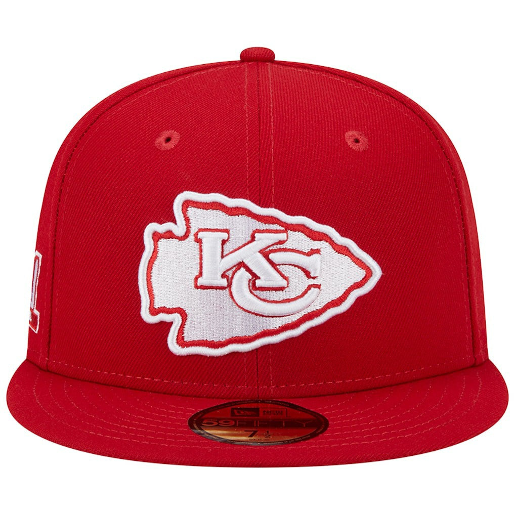 Super Bowl LIV Main Patch 59FIFTY Fitted Hat - Kansas City Chiefs