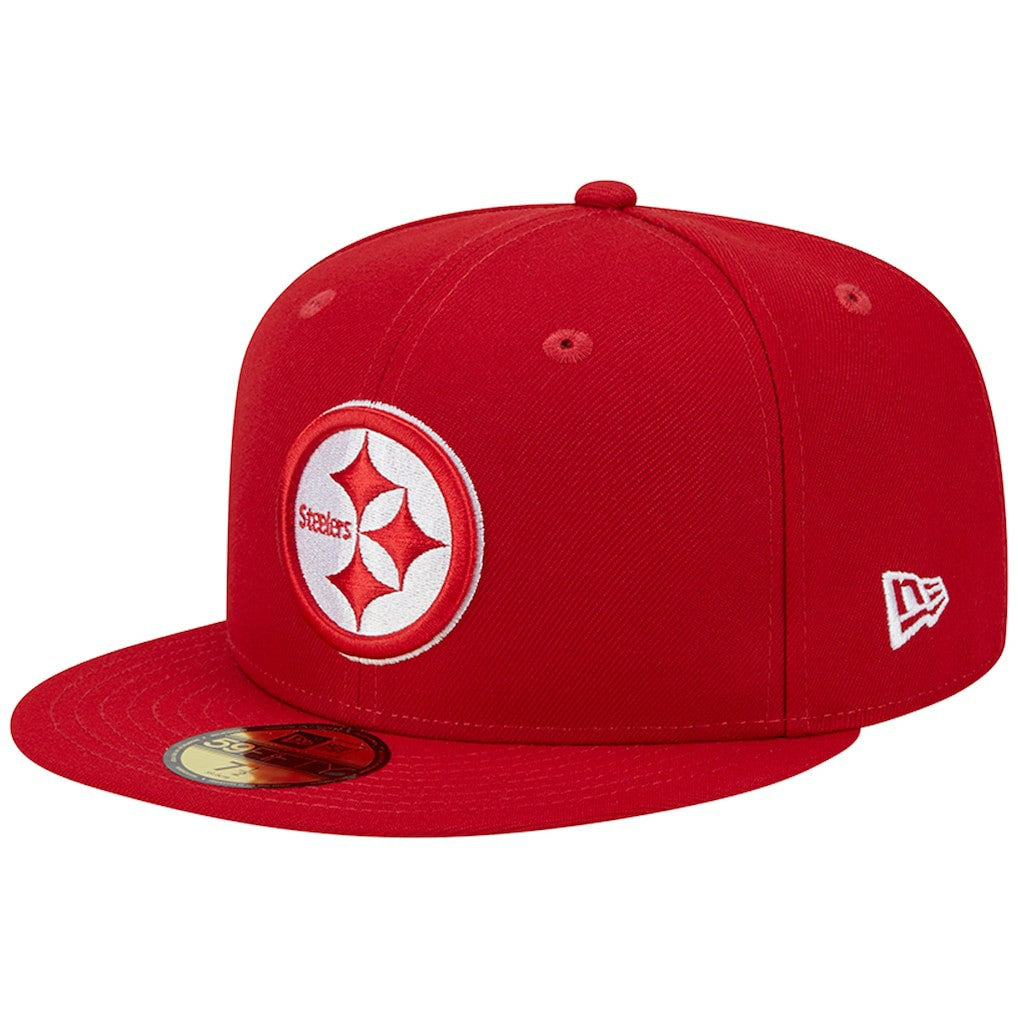 Super Bowl XLIII Main Patch 59FIFTY Fitted Hat - Pittsburgh Steelers