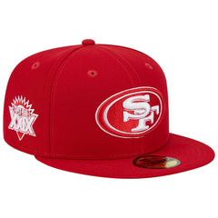 Super Bowl XXIX Main Patch 59FIFTY Fitted Hat - San Francisco 49ers