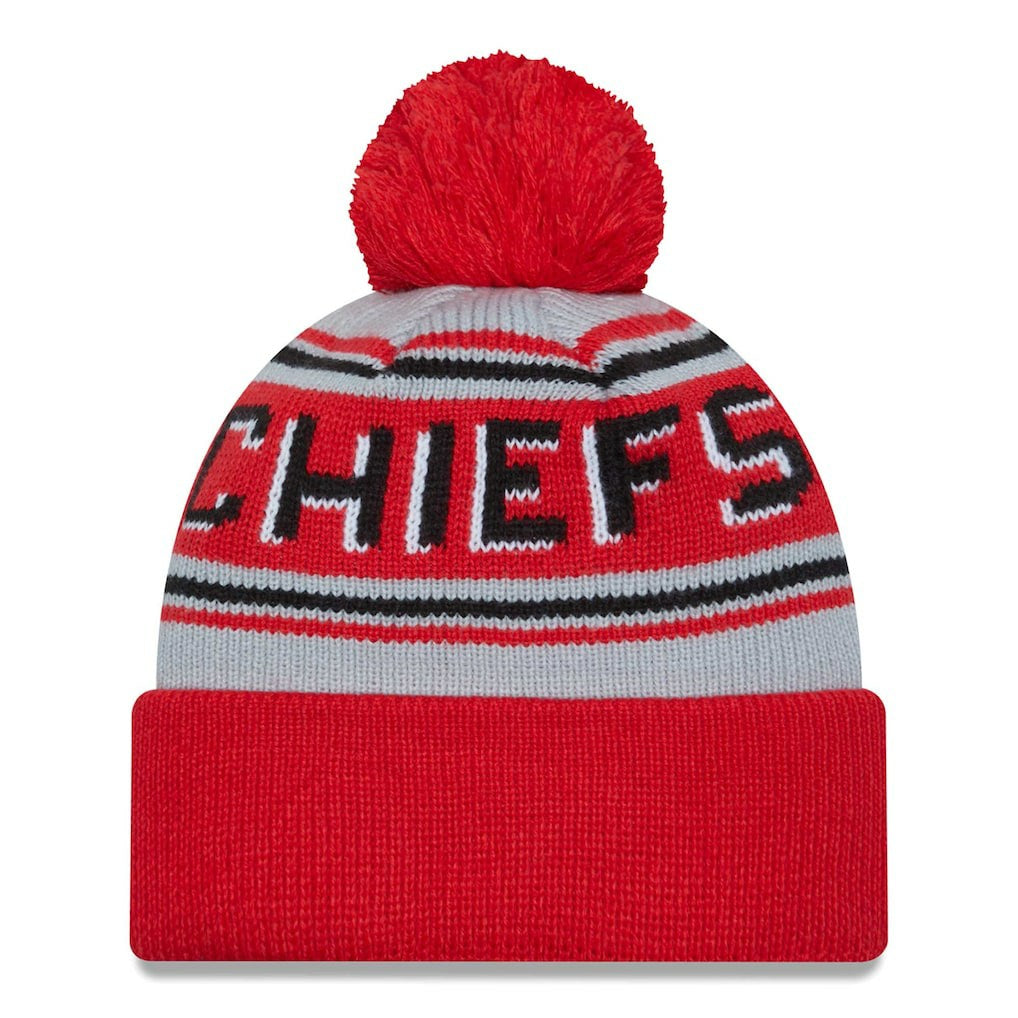 Main Cuffed Knit Hat with Pom - Kansas City Chiefs