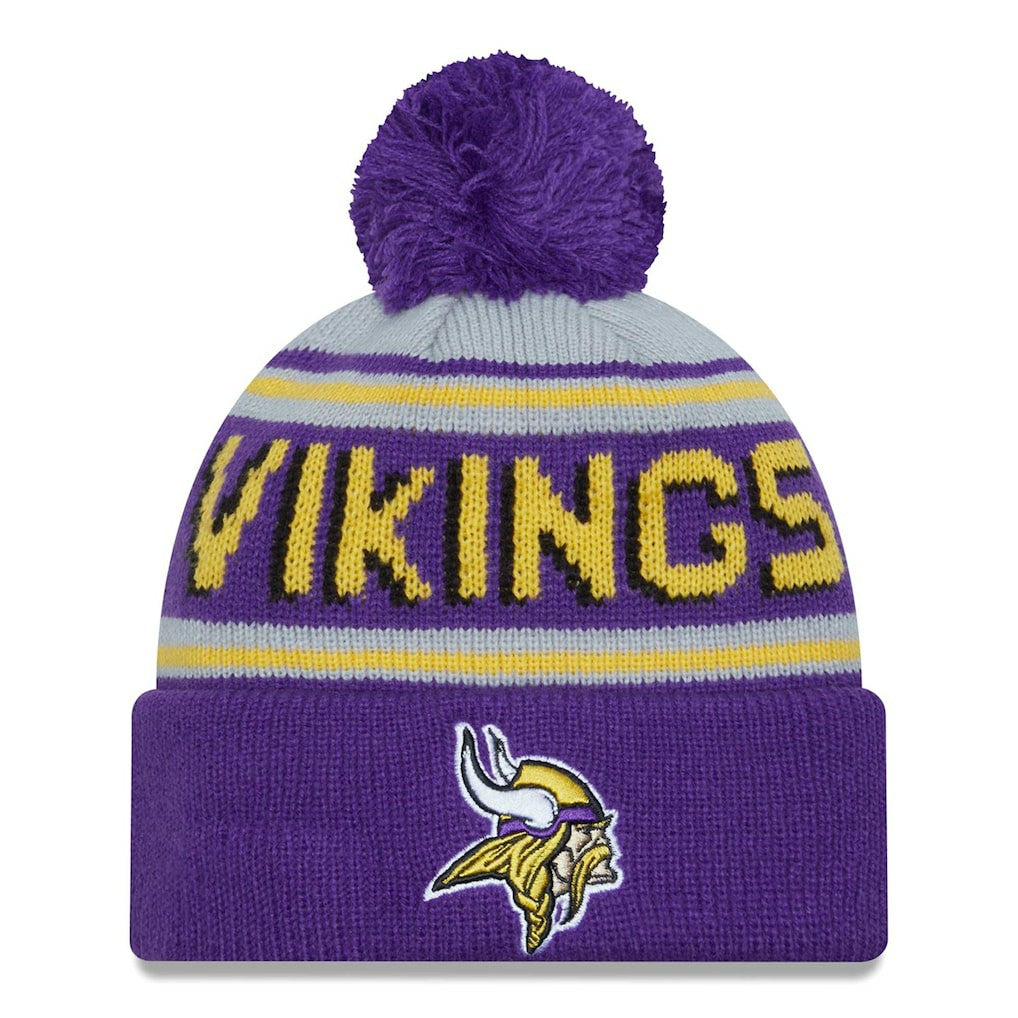 Main Cuffed Knit Hat with Pom - Minnesota Vikings