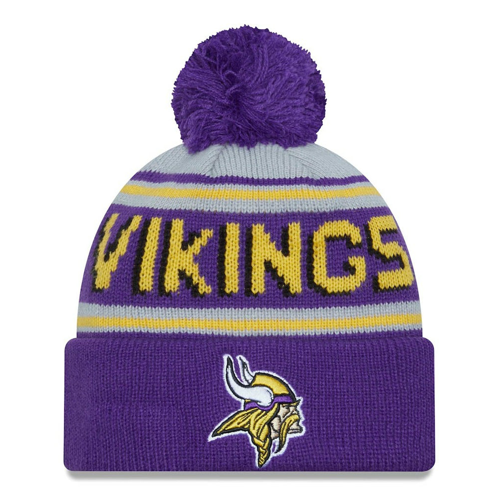 Main Cuffed Knit Hat with Pom - Minnesota Vikings