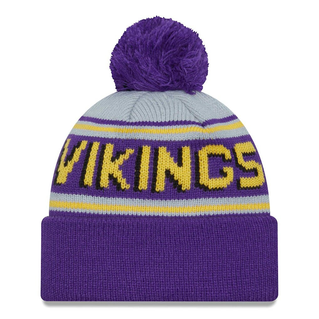 Main Cuffed Knit Hat with Pom - Minnesota Vikings