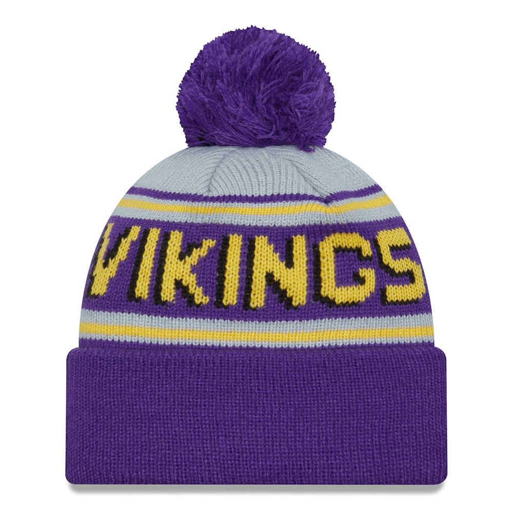 Main Cuffed Knit Hat with Pom - Minnesota Vikings