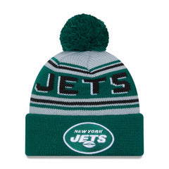 Main Cuffed Knit Hat with Pom - New York Jets