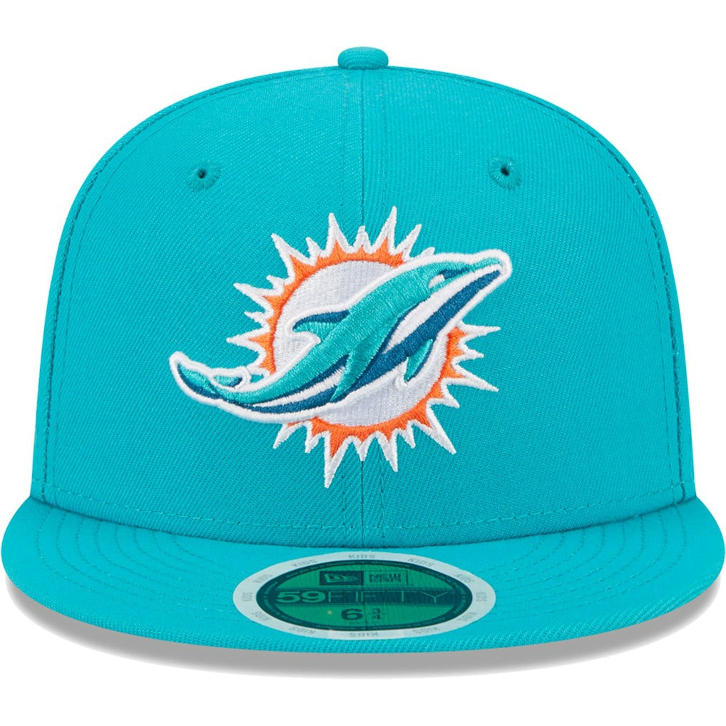 Youth Main 59FIFTY Fitted Hat - Miami Dolphins