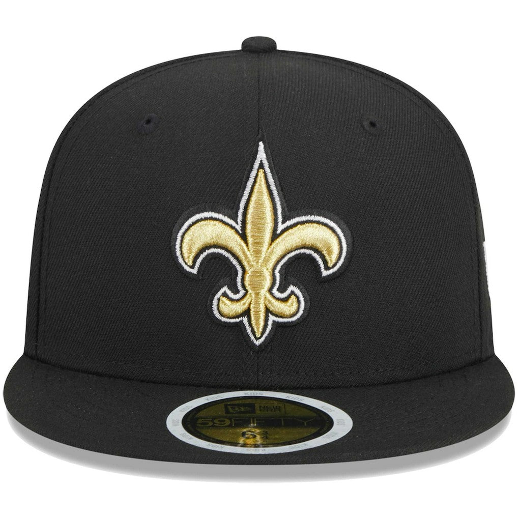 Youth Main 59FIFTY Fitted Hat - New Orleans Saints