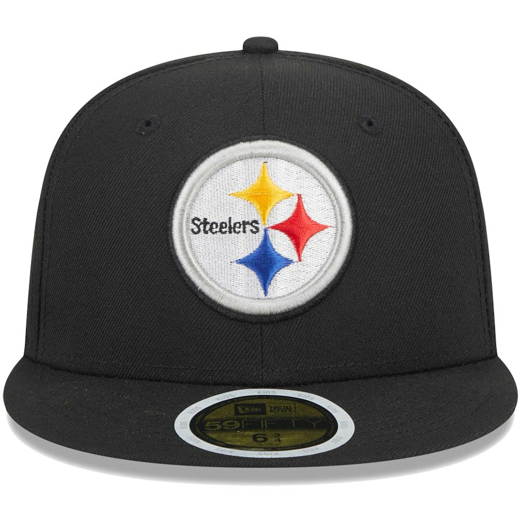 Youth Main 59FIFTY Fitted Hat - Pittsburgh Steelers