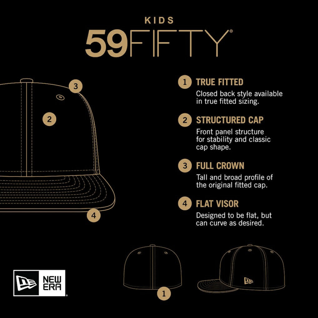 Youth Main 59FIFTY Fitted Hat - San Francisco 49ers