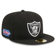 Main Patch 59FIFTY Fitted Hat - Las Vegas Raiders