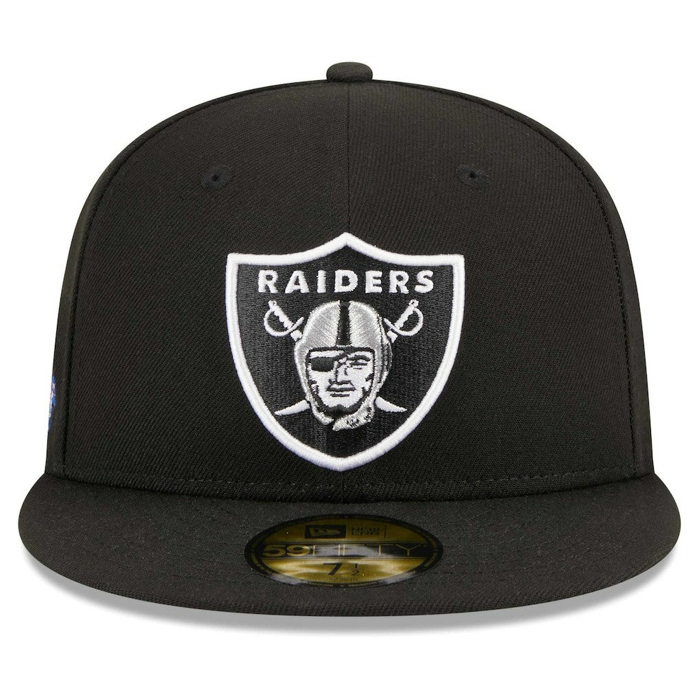 Main Patch 59FIFTY Fitted Hat - Las Vegas Raiders