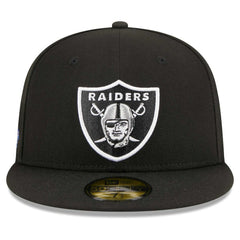 Main Patch 59FIFTY Fitted Hat - Las Vegas Raiders