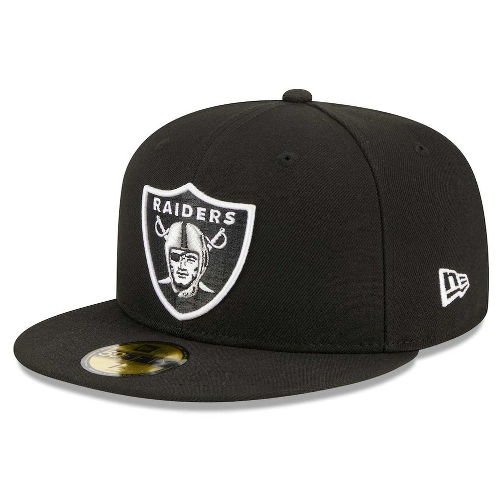 Main Patch 59FIFTY Fitted Hat - Las Vegas Raiders
