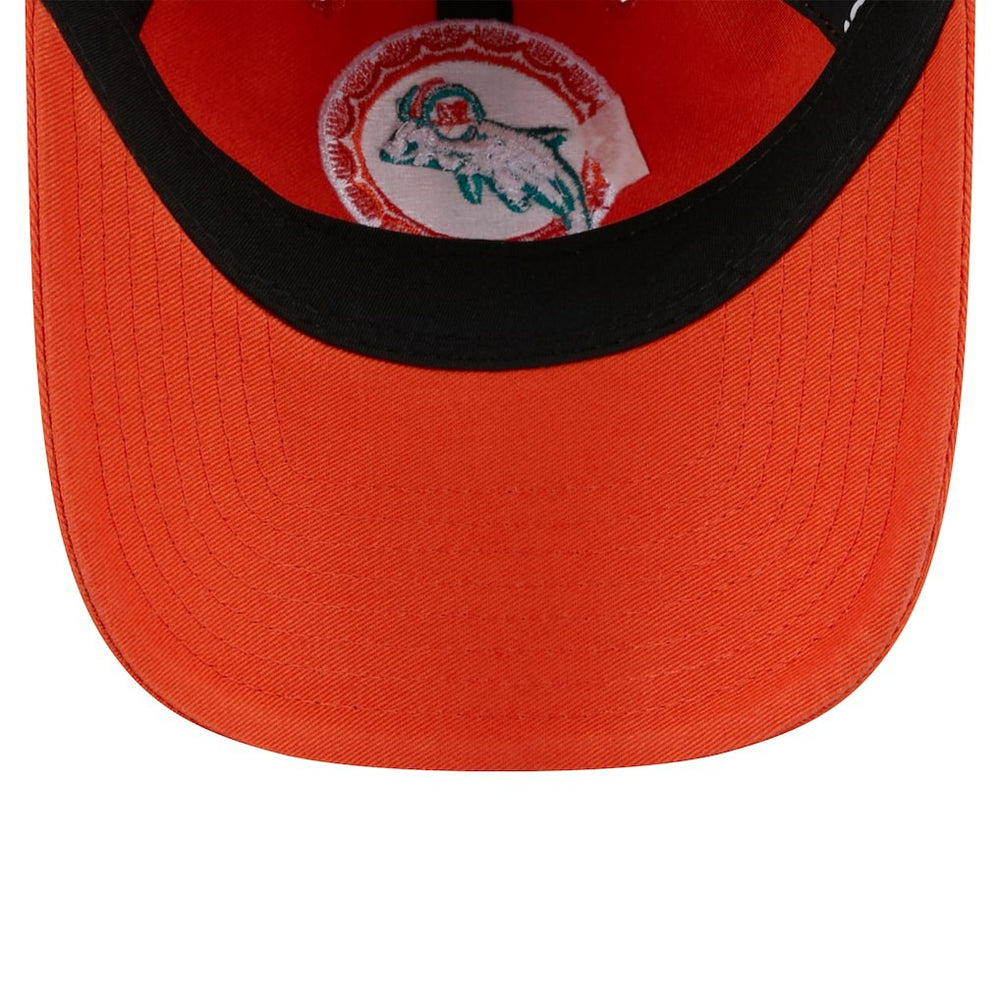 Women's Throwback Main Core Classic 2.0 9TWENTY Adjustable Hat - Miami Dolphins