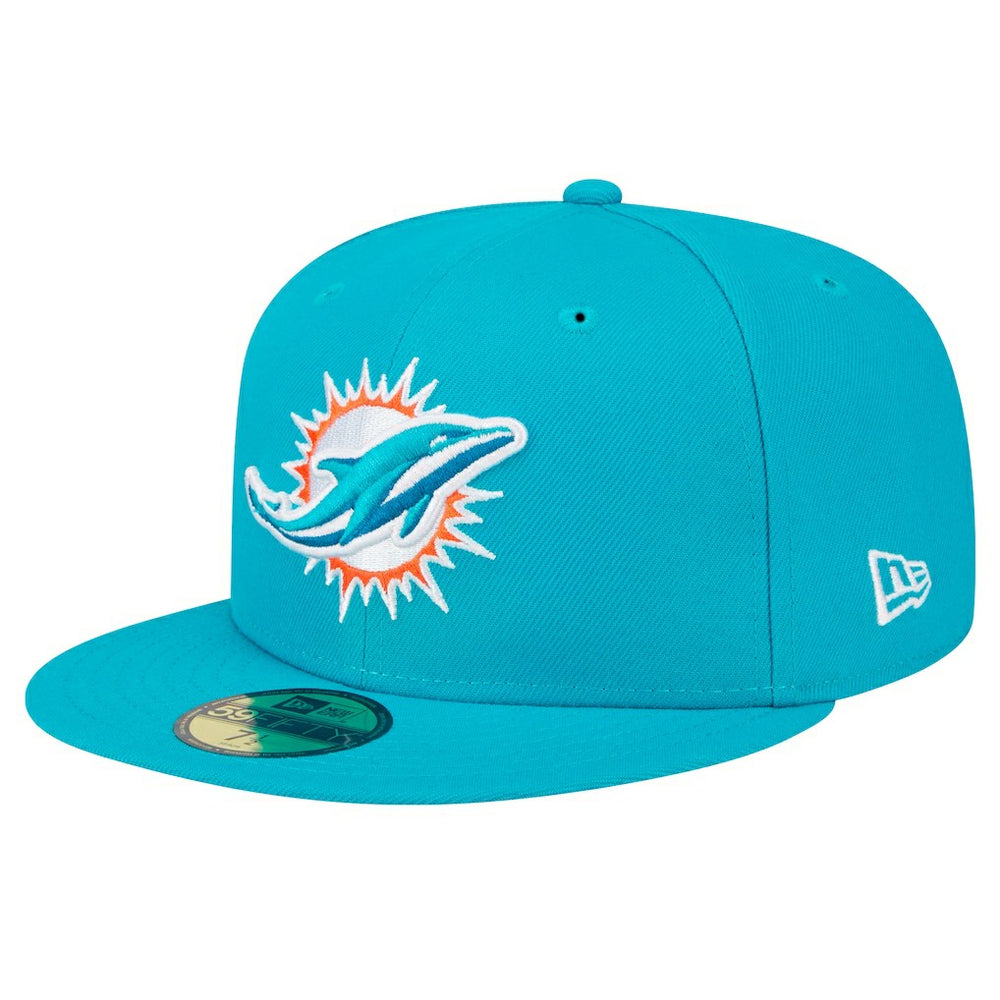 Main Patch 59FIFTY Fitted Hat - Miami Dolphins