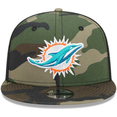 Youth Main Trucker 9FIFTY Snapback Hat - Miami Dolphins