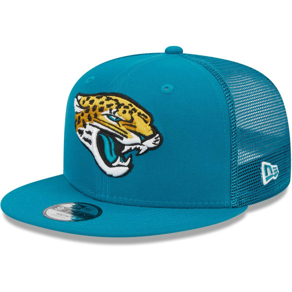 Youth Main Trucker 9FIFTY Snapback Hat - Jacksonville Jaguars