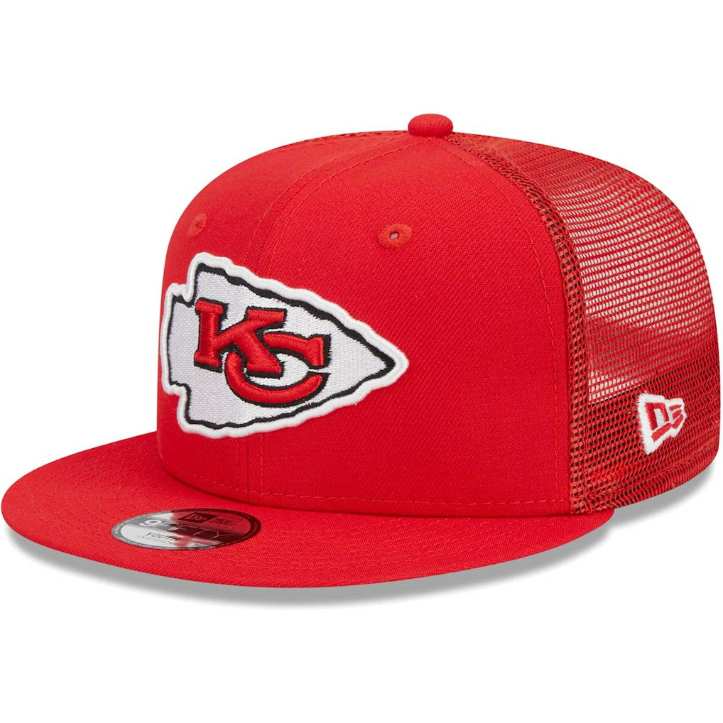 Youth Main Trucker 9FIFTY Snapback Hat - Kansas City Chiefs