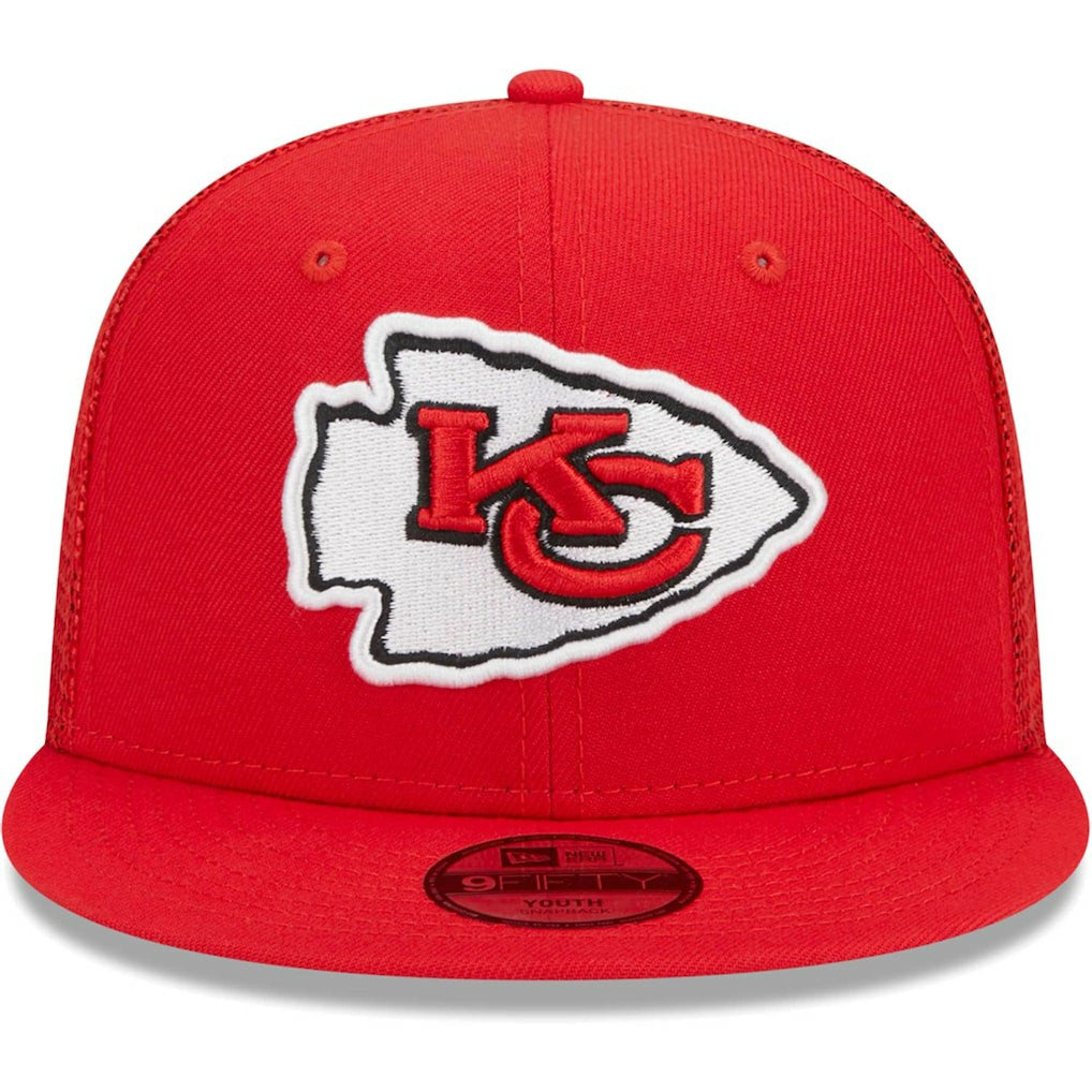 Youth Main Trucker 9FIFTY Snapback Hat - Kansas City Chiefs