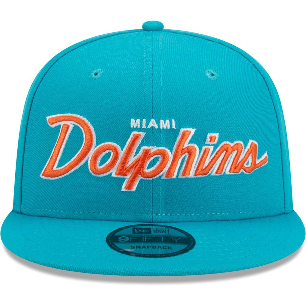 Main Script 9FIFTY Snapback Hat - Miami Dolphins
