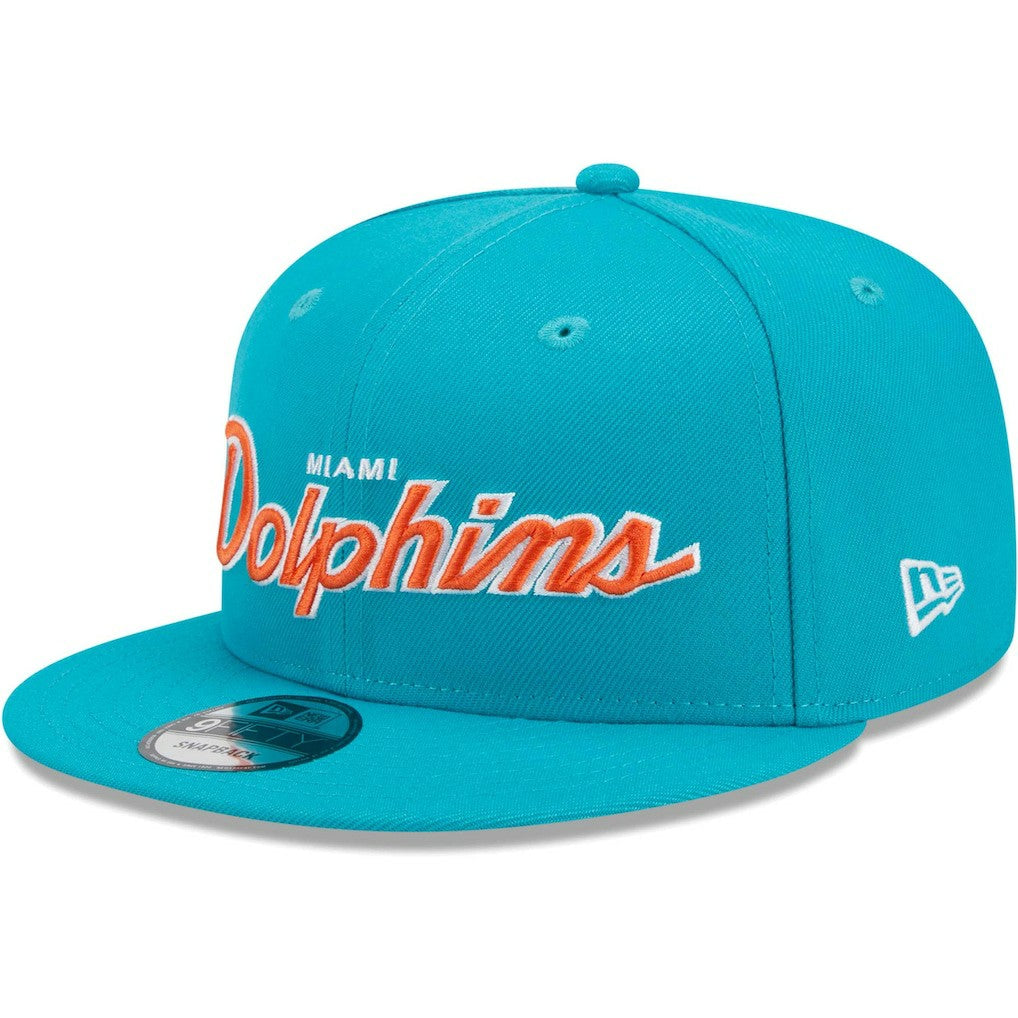 Main Script 9FIFTY Snapback Hat - Miami Dolphins