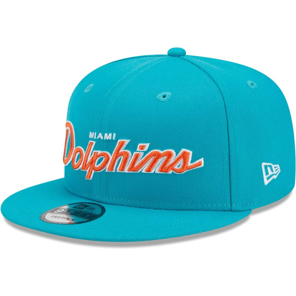 Main Script 9FIFTY Snapback Hat - Miami Dolphins