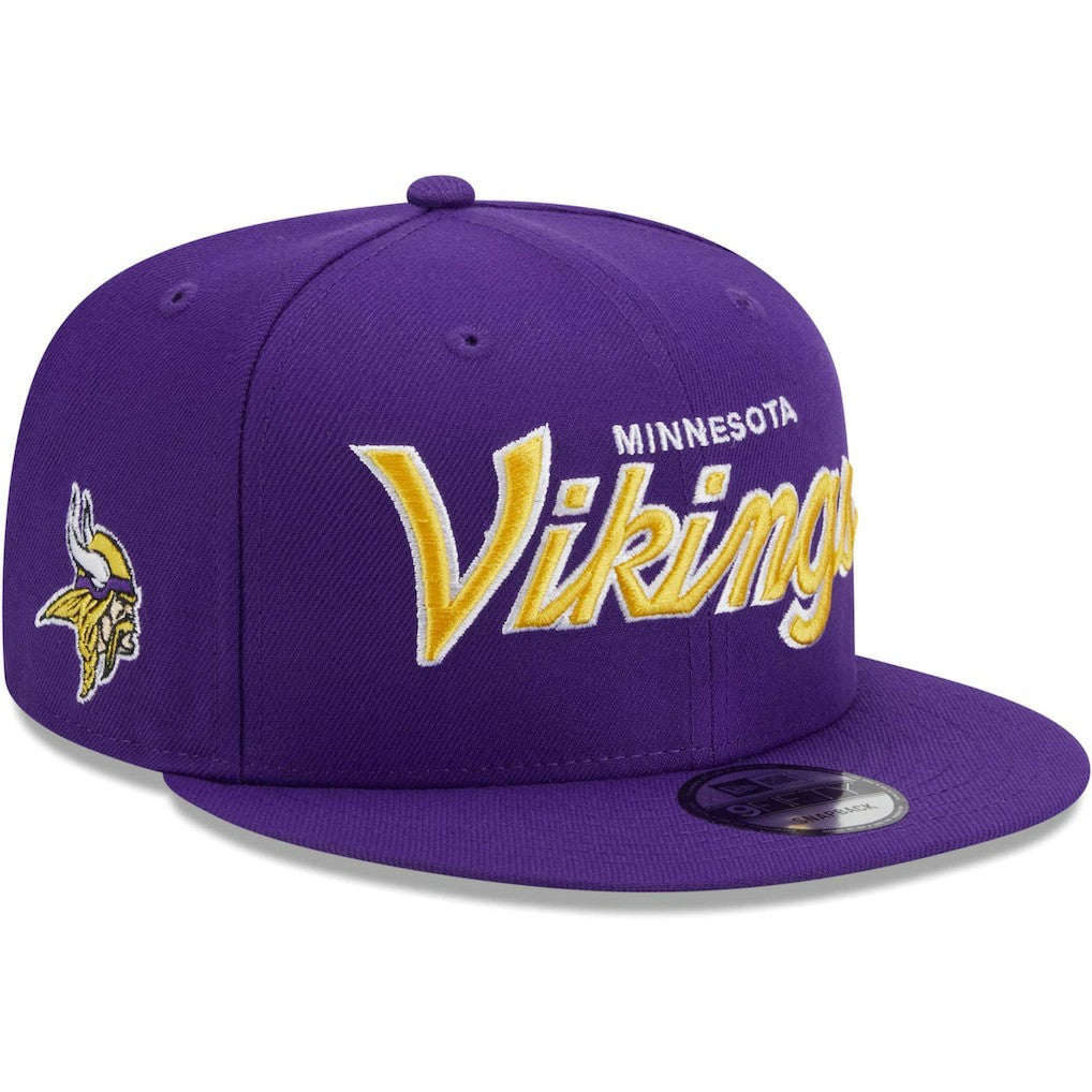Main Script 9FIFTY Snapback Hat - Minnesota Vikings