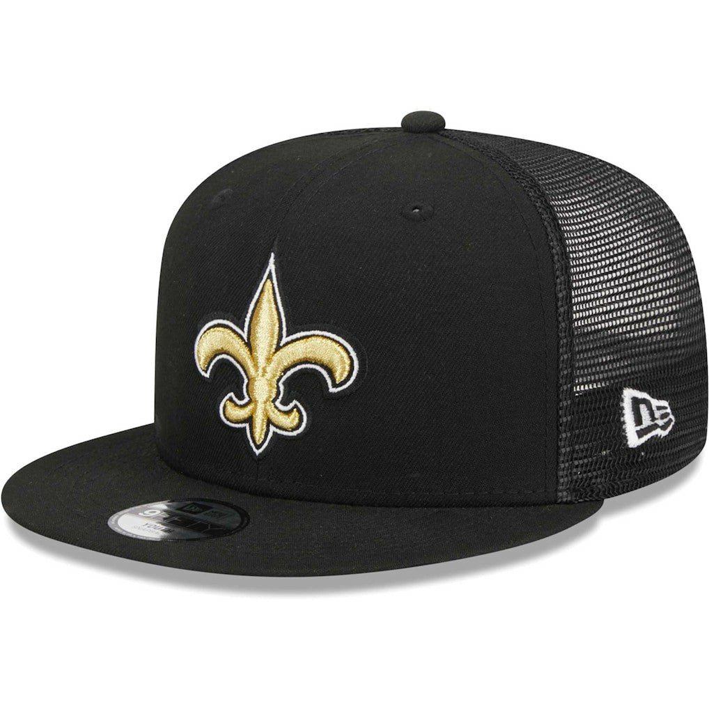 Youth Main Trucker 9FIFTY Snapback Hat - New Orleans Saints