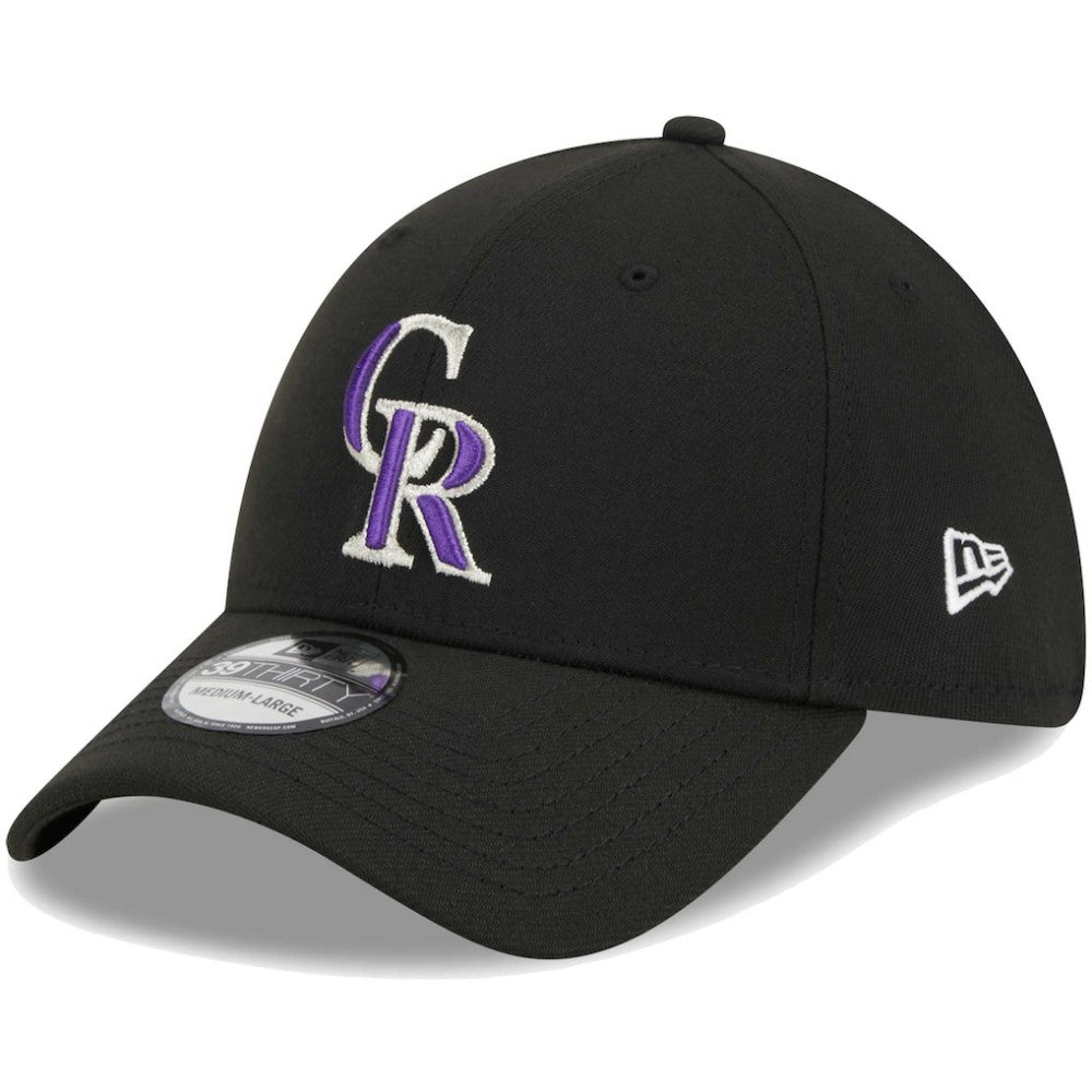 MLB Colorado Rockies New Era Logo 39THIRTY Flex Hat