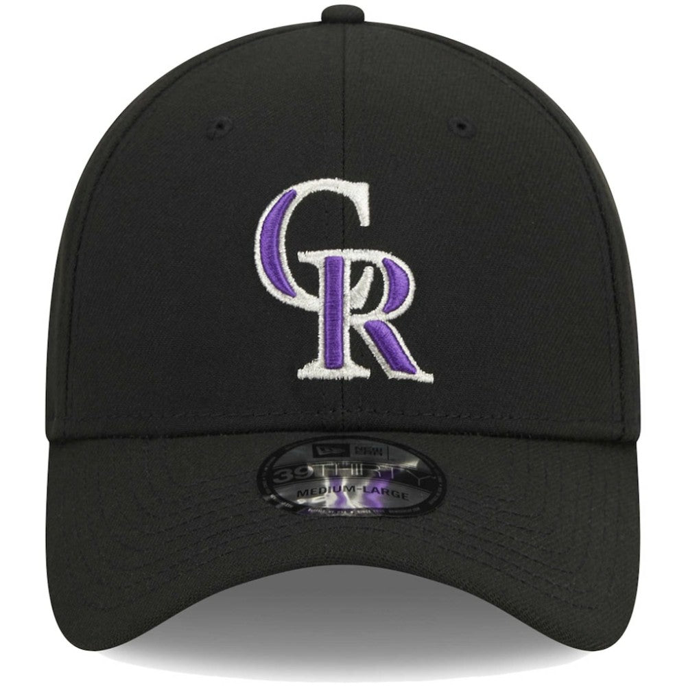 MLB Colorado Rockies New Era Logo 39THIRTY Flex Hat