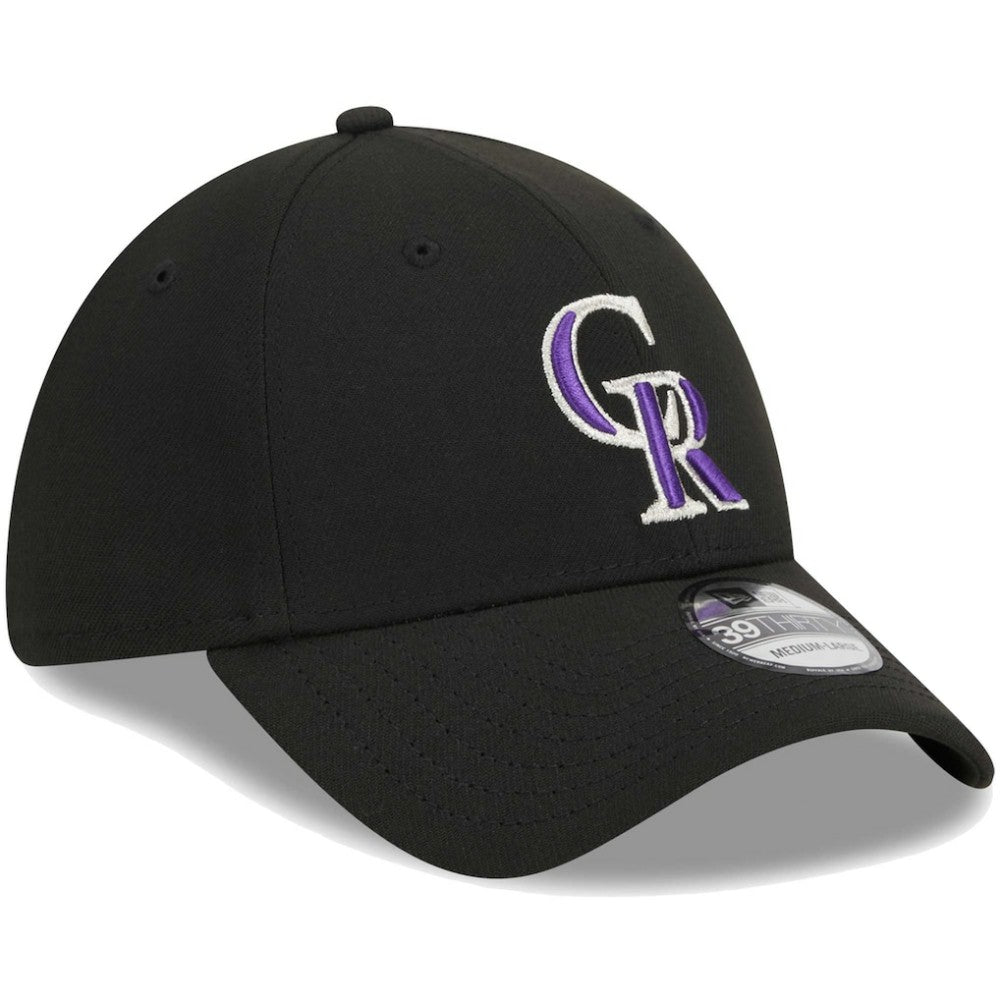 MLB Colorado Rockies New Era Logo 39THIRTY Flex Hat